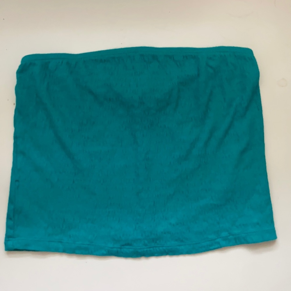 American Eagle ruched tube top